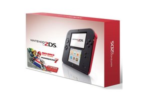 Nintendo 2DS Black/Blue + Mario Kart 7