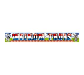 Folat Welkom Thuis Banner 1mtr | 5 stuks Folat Welkom Thuis Banner 1mtr | 5 stuks