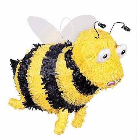 Unique Party Pinata Bumble Bee 38cm | per stuk Unique Party Pinata Bumble Bee 38cm | per stuk