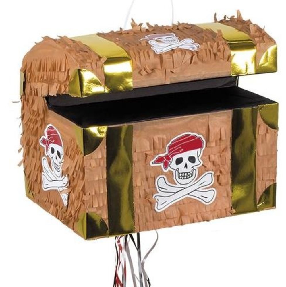 Boland Piñata coffre au trésor 3D à ouvrir
