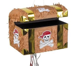 Boland 3D Treasure Chest Pinata Open