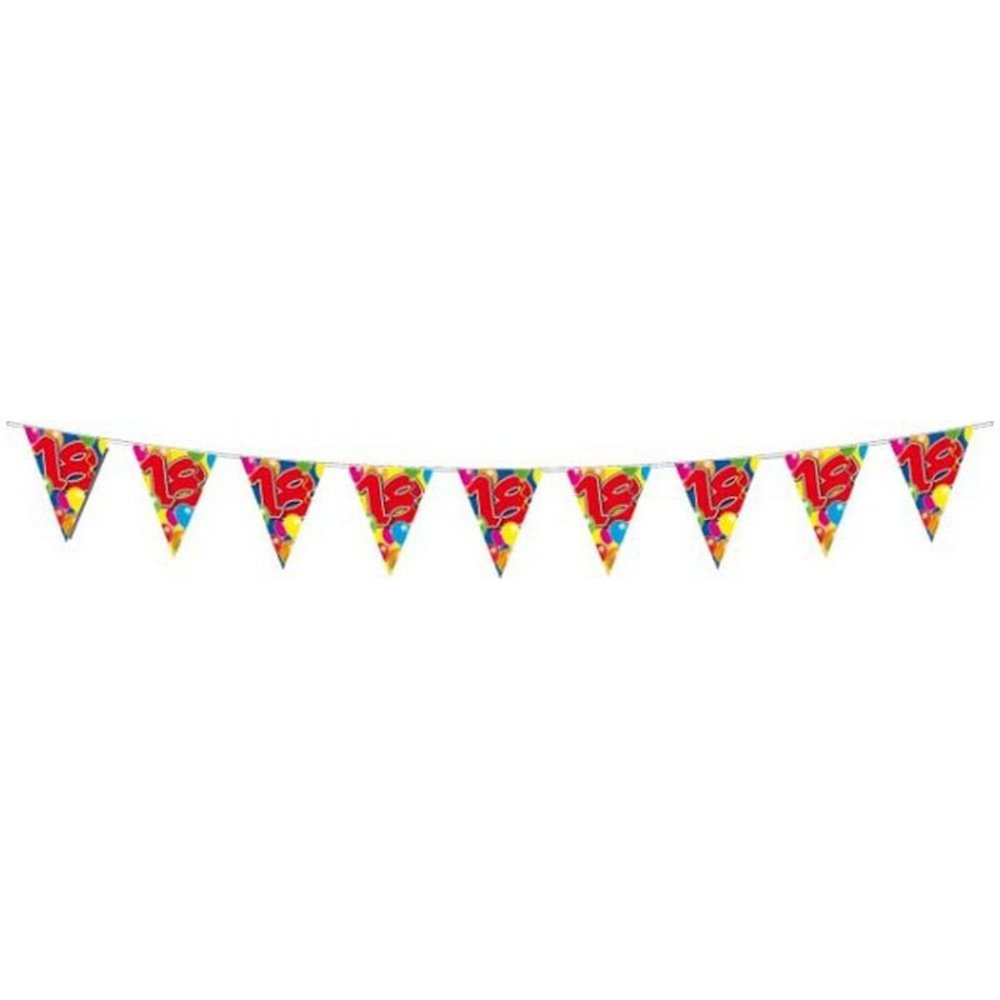 Folat Flag Garland 18 years 10mtr | per piece