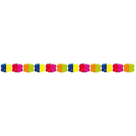 Folat Papiergirlande 18 Jahre | 6 Meter
