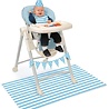 Kinderstoel versierset Blauw Kinderstoel versierset Blauw