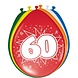 Ballonnen 60 jaar | 8 stuks Ballonnen 60 jaar | 8 stuks