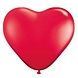 Folat Rote Herzballons 30 cm | 8 Stück