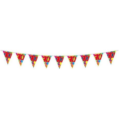 Folat Flag Garland 70 Years 10 meters | per piece