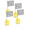 Folat 25th Wedding Anniversary Picks 50 pieces Folat 25th Wedding Anniversary Picks 50 pieces