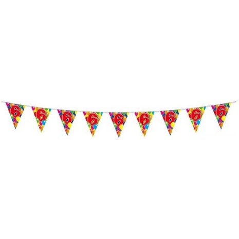 6-year double-sided bunting | 6 meters
