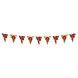 Double-sided 9-year flag bunting | 6 meters