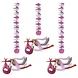 Folat Decorative Spiral Stork Girl 3 pieces