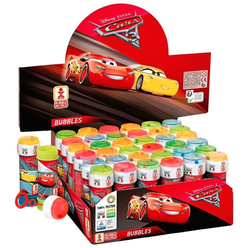 Henbrandt Bellenblaas Cars gekleurd 60ml per stuk Henbrandt Bellenblaas Cars gekleurd 60ml per stuk