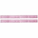 Pink chair garland | 2 pieces