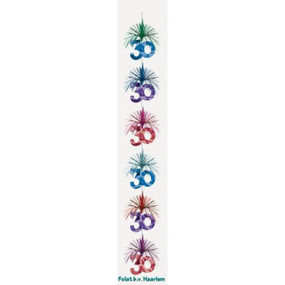 Amscan Cascade column 30 years 2.10 meters
