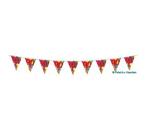 Folat 90 Years double-sided bunting