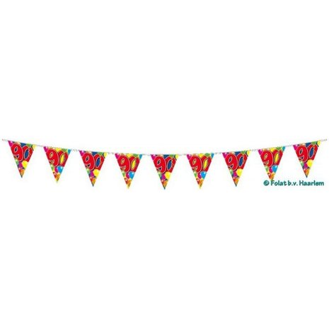 Folat Guirlande double face 90 ans Folat Guirlande double face 90 ans