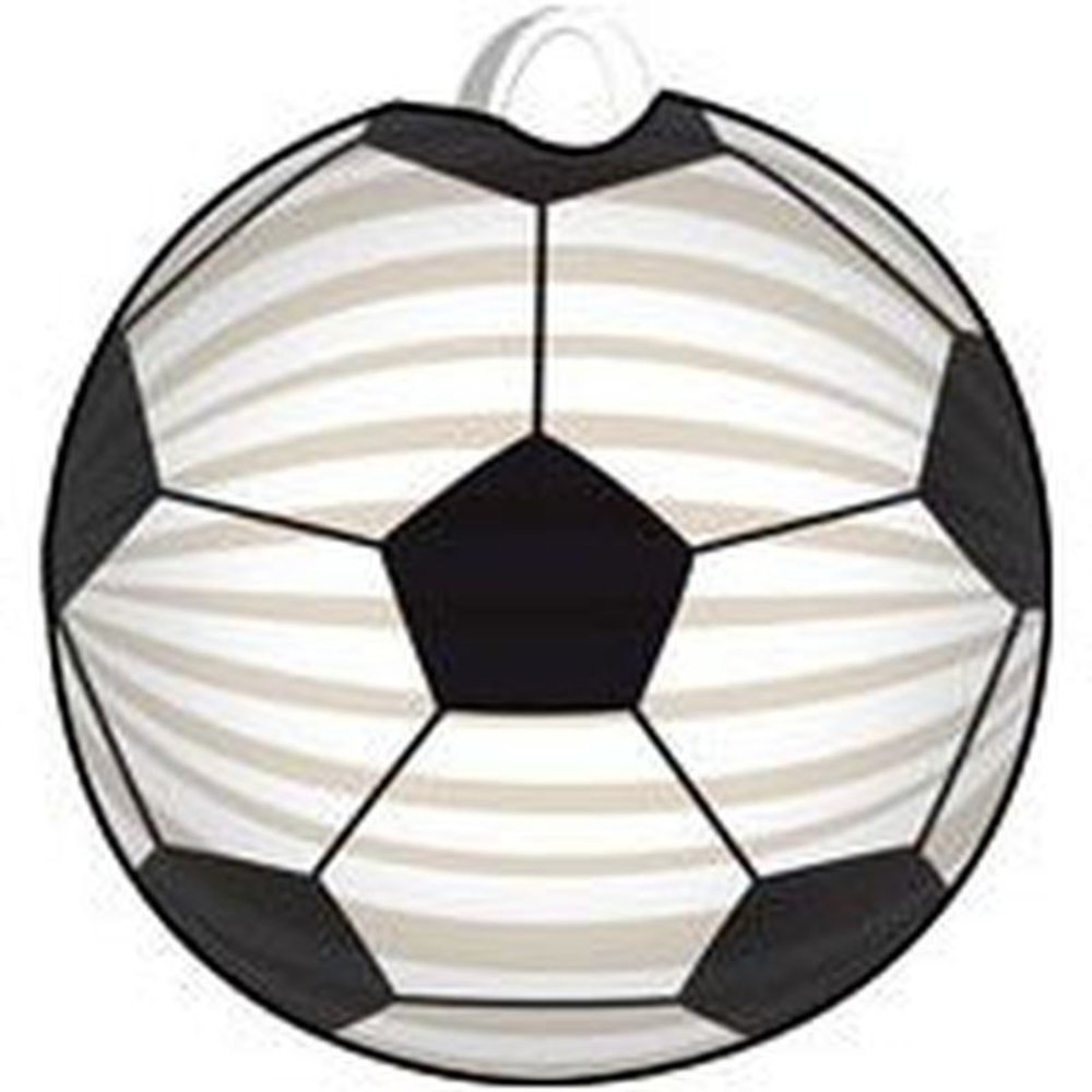 Folat Voetbal Lampion 22cm | per stuk Folat Voetbal Lampion 22cm | per stuk