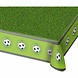Folat Fußballtischdecke mit Rasenmotiv, 130 x 180 cm | pro Stück