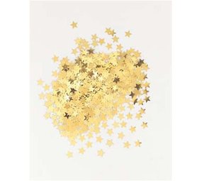 Unique Party Confetti Gouden Sterren 14 gram | per zakje Unique Party Confetti Gouden Sterren 14 gram | per zakje