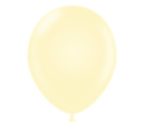 Ballonnen metallic ivoorkleur 30cm | 100 stuks Ballonnen metallic ivoorkleur 30cm | 100 stuks