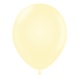 Metallic-elfenbeinfarbene Ballons, 30 cm | 100 Stück