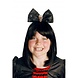 Folat Tiara strik zwart met doodskop Folat Tiara strik zwart met doodskop