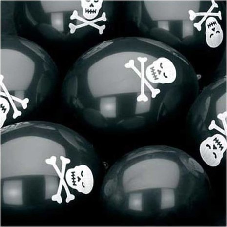Boland Pirate Classic Balloons 25cm | 6 pieces