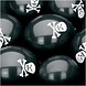 Ballon Piraat doodshoofd 6 stuks Ballon Piraat doodshoofd 6 stuks
