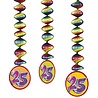 Dekorative Spirale, 25 Jahre, 3 Stück Dekorative Spirale, 25 Jahre, 3 Stück