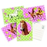 Pink Pony Horse Invitations | 6 pieces Pink Pony Horse Invitations | 6 pieces