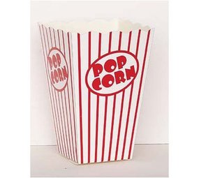 Henbrandt Boîte à popcorn 15 x 10 cm | 10 pièces