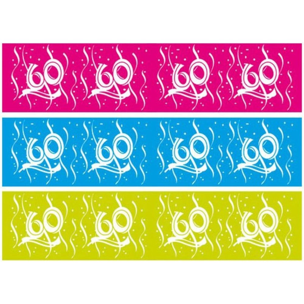 Folat Afzetlint 60 jaar blauw Folat Afzetlint 60 jaar blauw