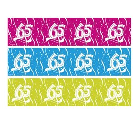 Folat Afzetlint 65 jaar lime - groen Folat Afzetlint 65 jaar lime - groen