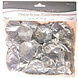 WeFiesta Luxury silver rose petals | 144 pieces