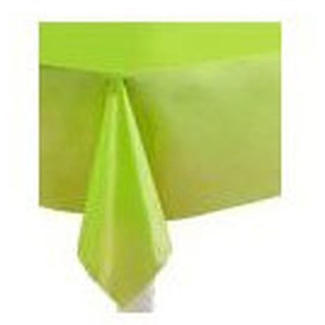 Unique Party Lime Green Tablecloth 137x274cm | per piece