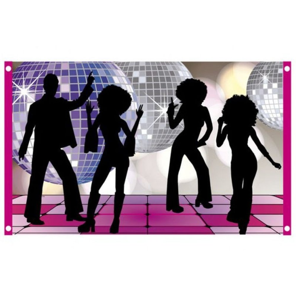 Boland Disco Vlag 90x150cm | per stuk Boland Disco Vlag 90x150cm | per stuk