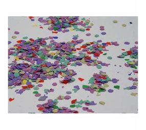 Folat Confetti gekleurd papier 1kg Folat Confetti gekleurd papier 1kg