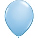 Ballons métallisés bleu clair 30 cm | 100 pièces