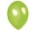 Ballons métallisés vert citron 30 cm | 10 ou 100 pièces