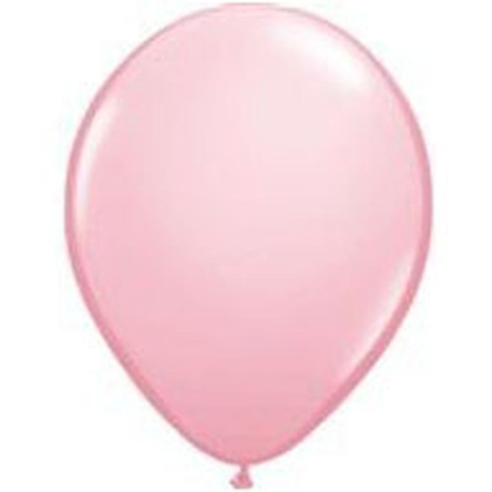 Folat Light Pink Metallic Balloons 30cm | 10, 25, 50 or 100 pieces