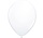 Witte Ballonnen Metallic 30cm | 10, 50 of 100 stuks