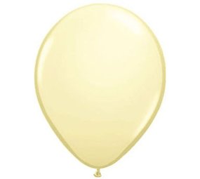 Folat Ballons ivoire métallisés 30 cm | 10 pièces