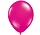 Ballons métallisés rose fuchsia 30 cm | 10, 25, 50, 100 pièces