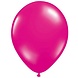 WeFiesta Fuchsia Roze Ballonnen Metallic 30cm | 10, 25, 50, 100 stuks