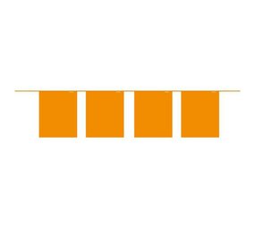 Folat Guirlande carrée orange miniature | 2 mètres