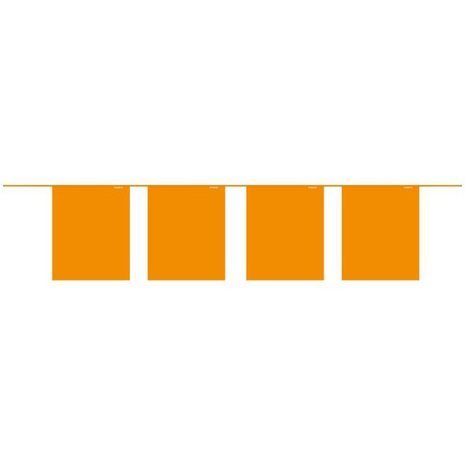 Folat Guirlande carrée orange miniature | 2 mètres