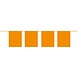 Folat Mini-Quadrat-Orangengirlande | 2 Meter