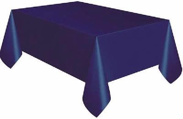 Unique Party Nappe bleu foncé 137 x 274 cm | à l'unité
