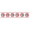 Folat Ruban de signalisation routière - Durée de vie : 18 ans | 15 mètres Folat Ruban de signalisation routière - Durée de vie : 18 ans | 15 mètres