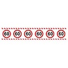 Folat Afzetlint Verkeersbord 60 jaar Folat Afzetlint Verkeersbord 60 jaar